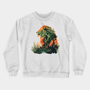 lion Crewneck Sweatshirt